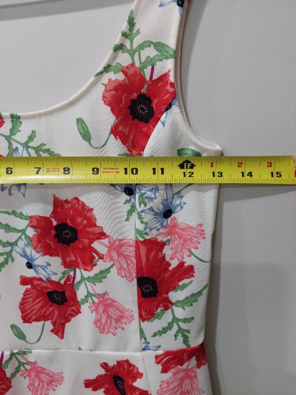 Divided by H&M White Midi Poppy Dress Size 6/4 - Picture 4 of 8